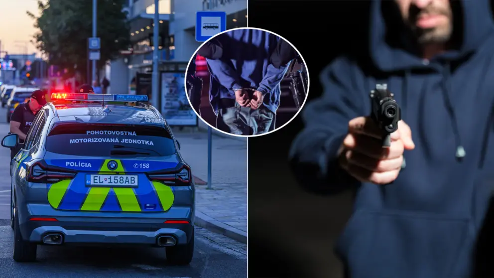 polícia zbraň putá