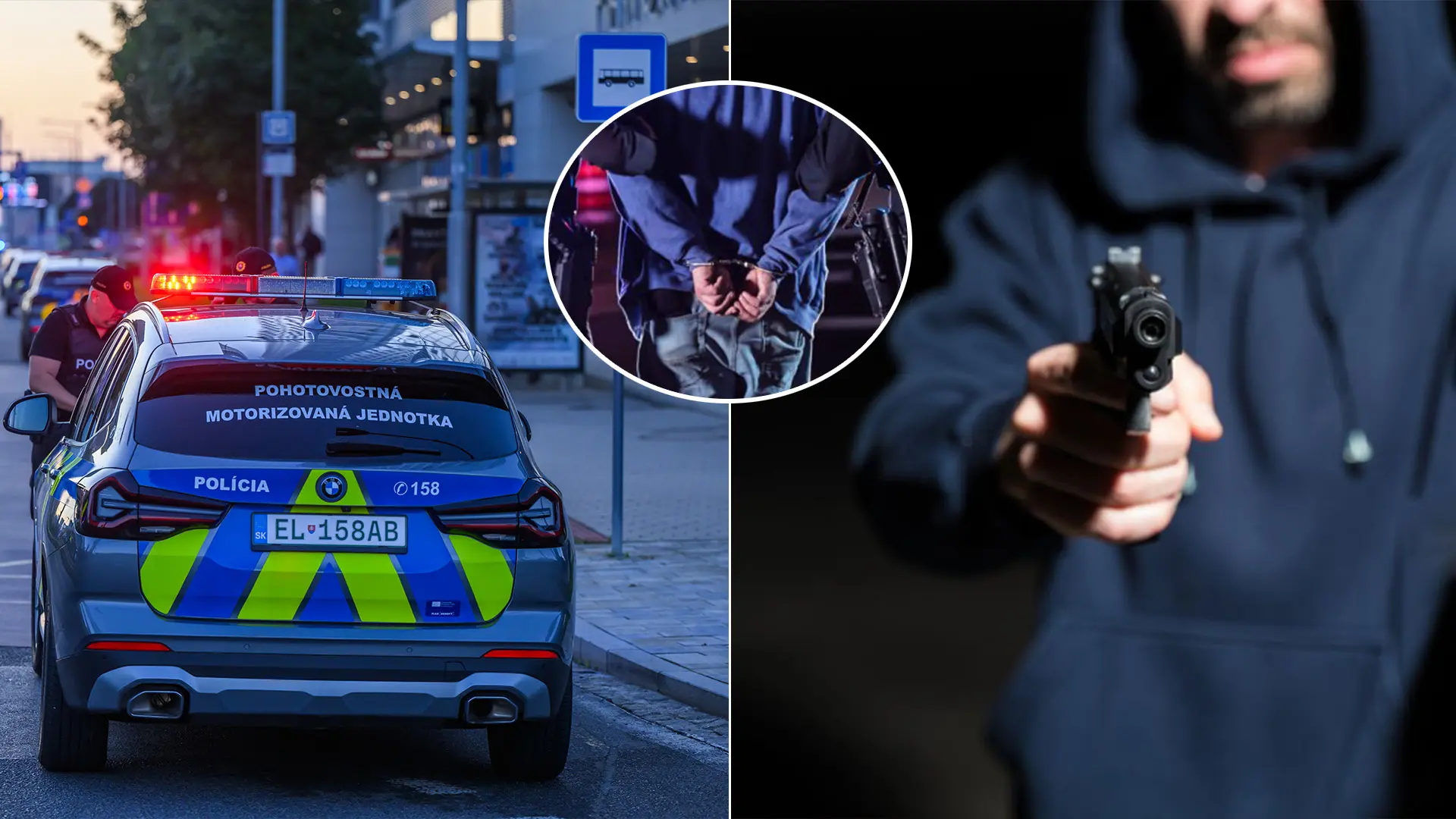 polícia zbraň putá