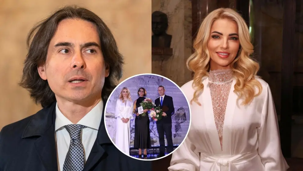 Matej Drlička (vľavo) a Martina Šimkovičová (vpravo)