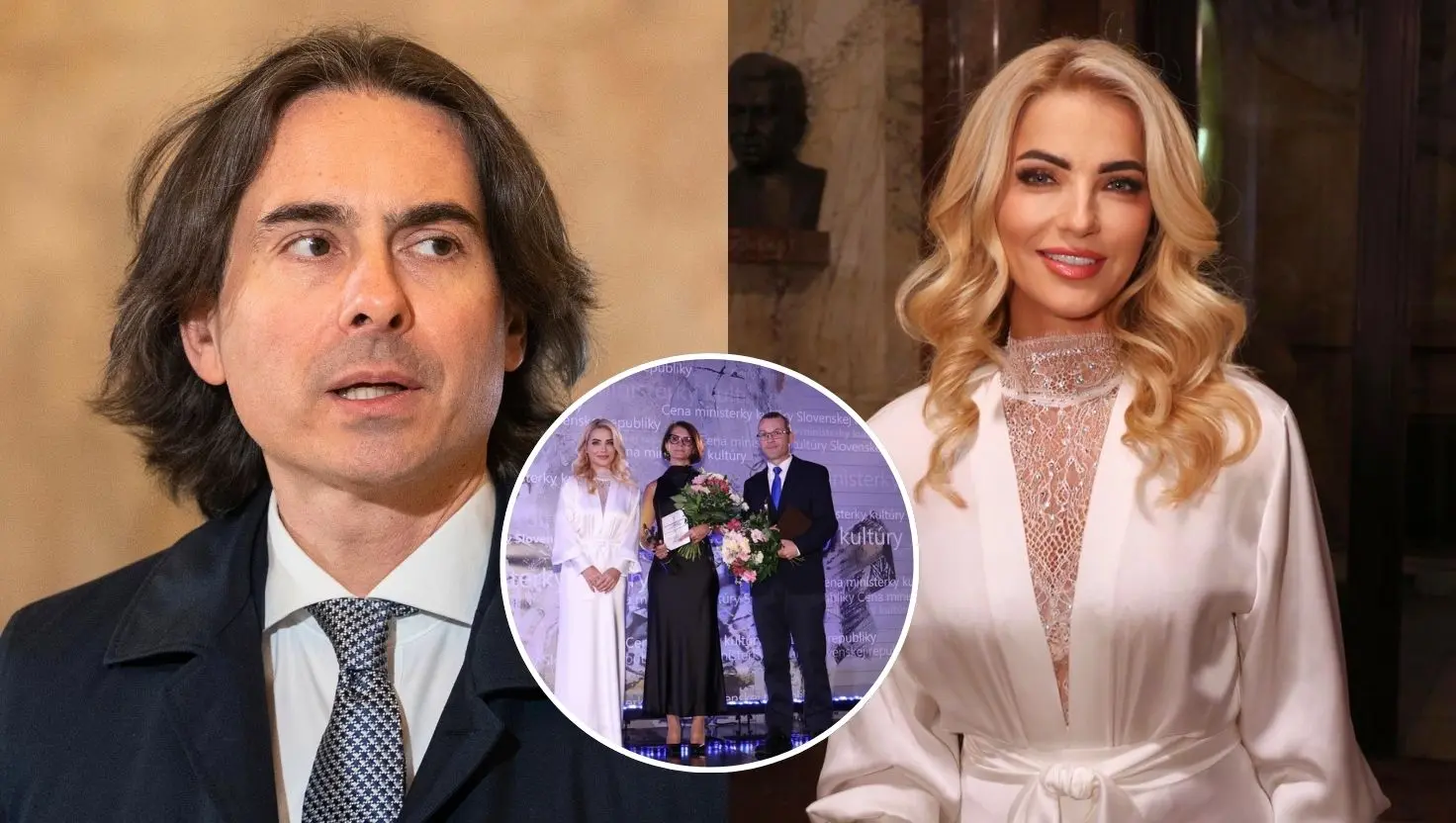 Matej Drlička (vľavo) a Martina Šimkovičová (vpravo)