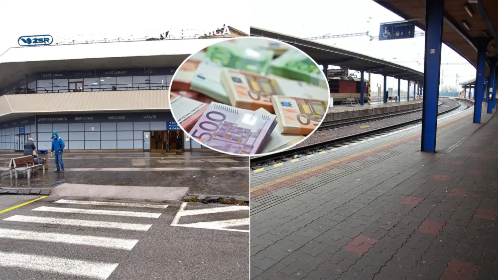 Hlavná železničná stanica v Bratislave rekonštrukcia peniaze