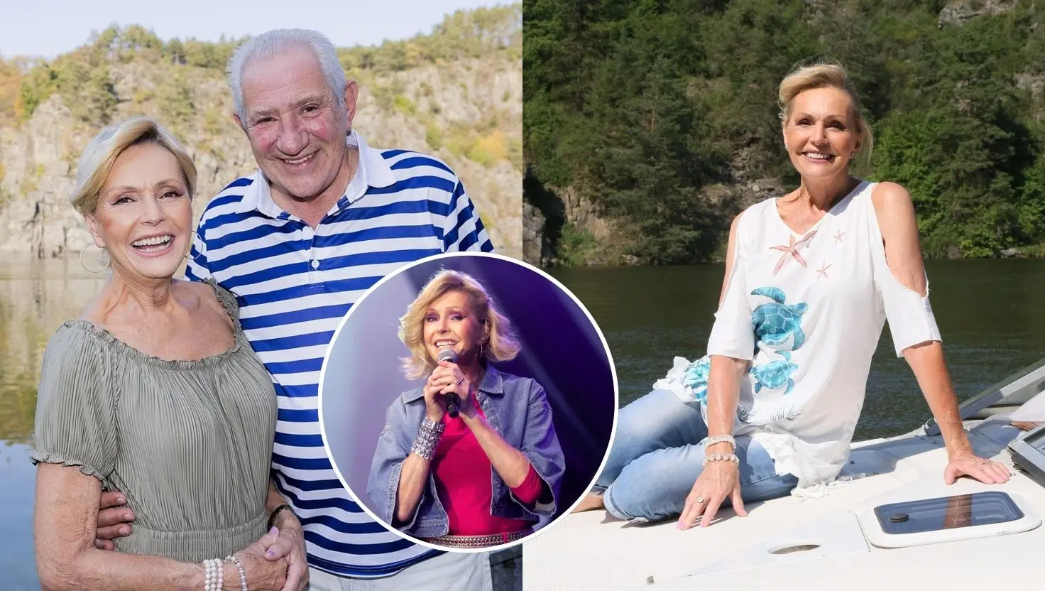 Helena Vondráčková s manželom