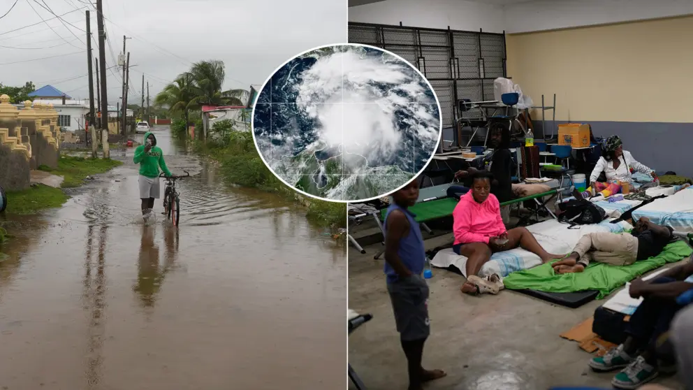 hurikán Melissa Jamajka