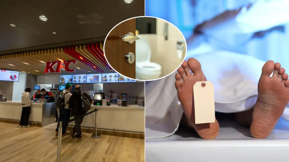 KFC toaleta smrť
