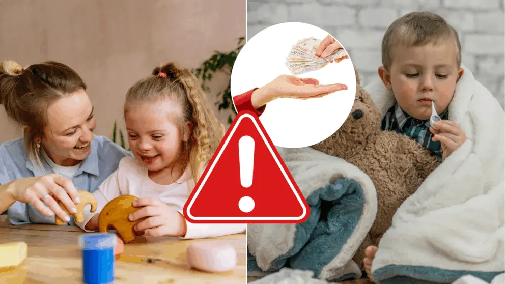 ošetrovanie, deti, peniaze