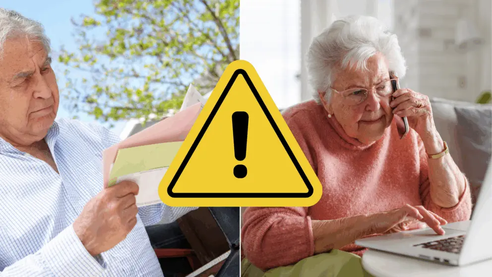 seniori, list podvody