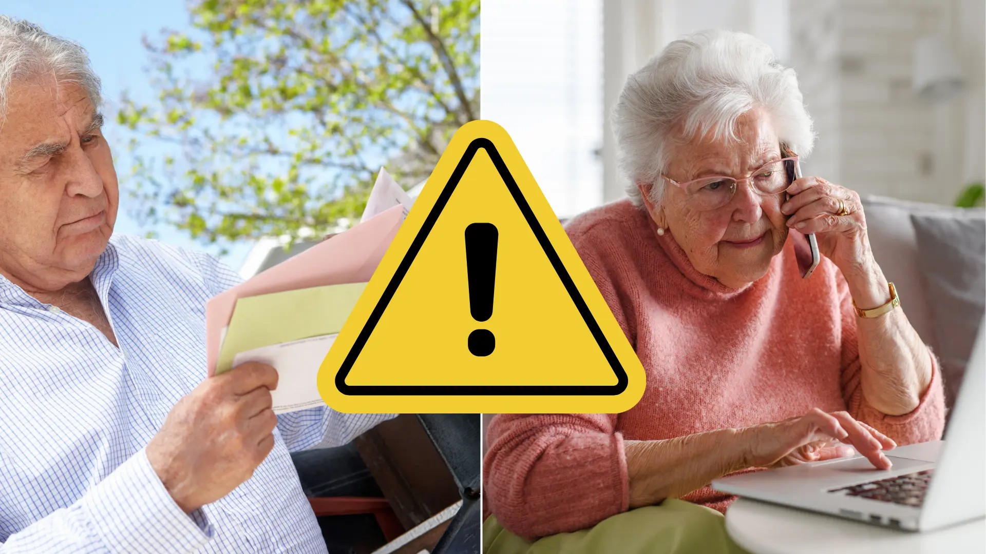 seniori, list podvody