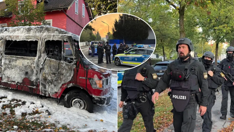 polícia dom výbušniny Mníchov