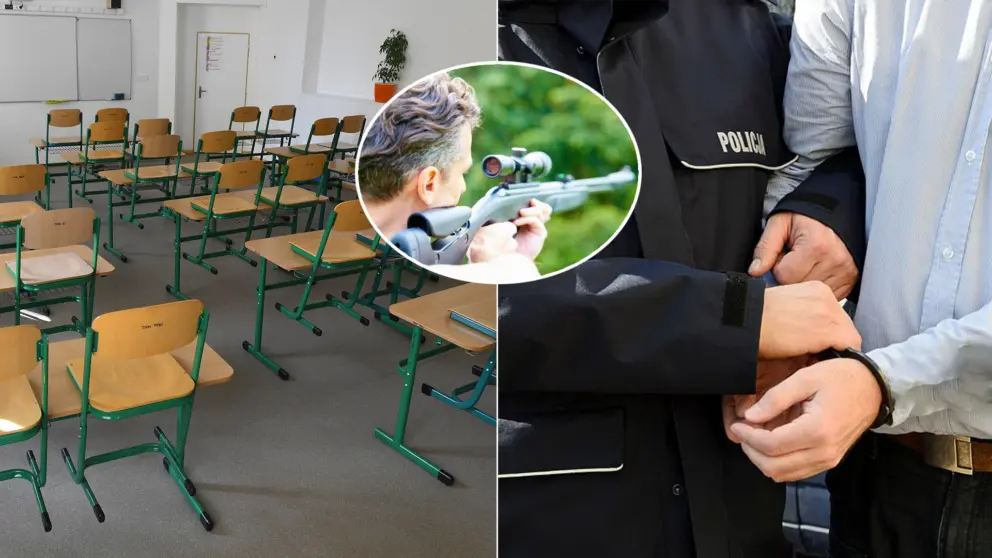 streľba Poľsko škola polícia muž