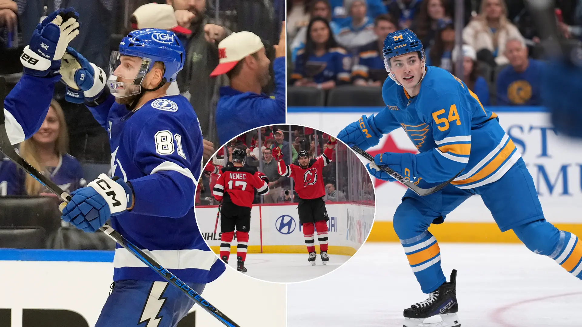 nhl, dvorský, černák, nemec