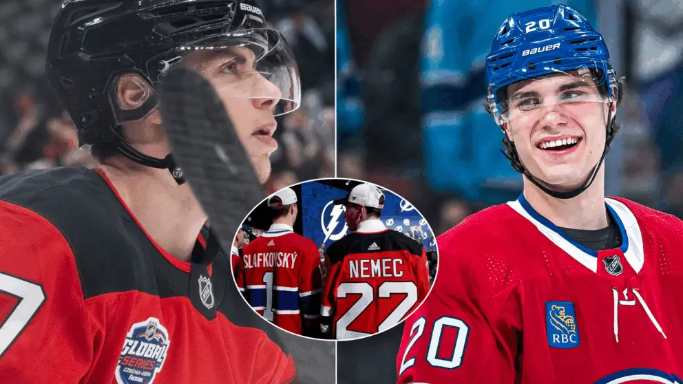 Slafkovský, Nemec, NHL, hokej