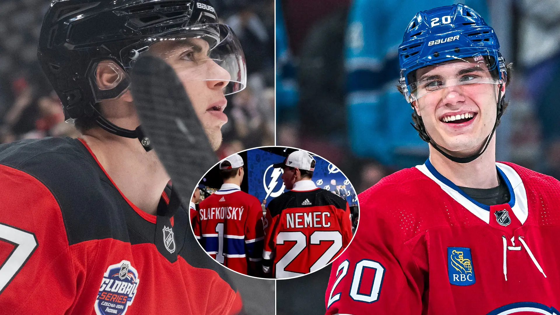 Slafkovský, Nemec, NHL, hokej