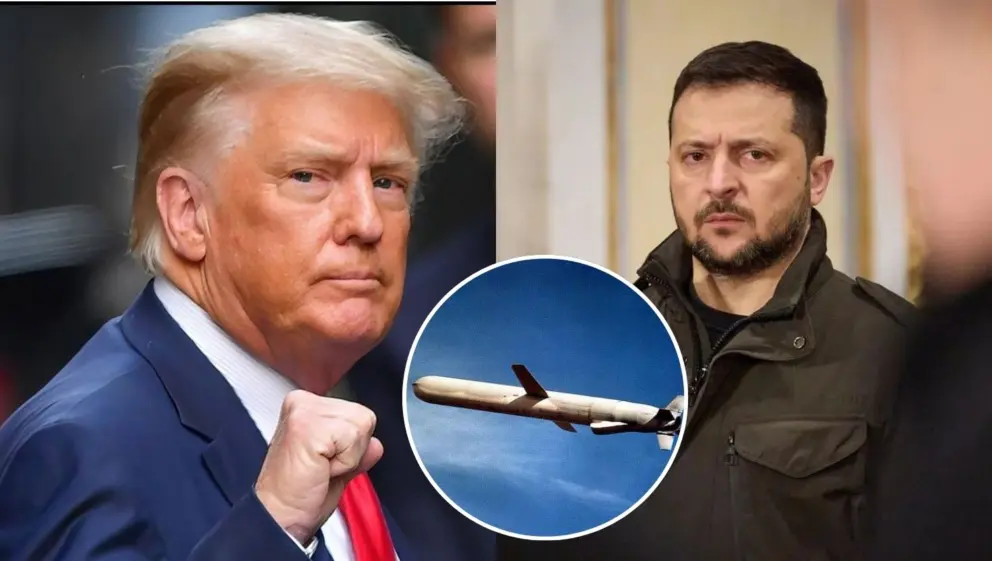 Donald Trump a Volodymyr Zelenskyj