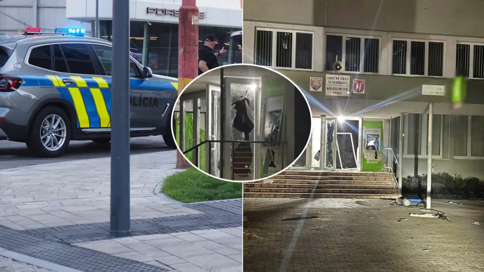 Tedešíkovo výbuch bankomat