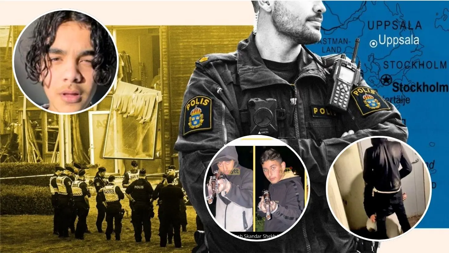 Kriminalita vo Švédsku rastie.