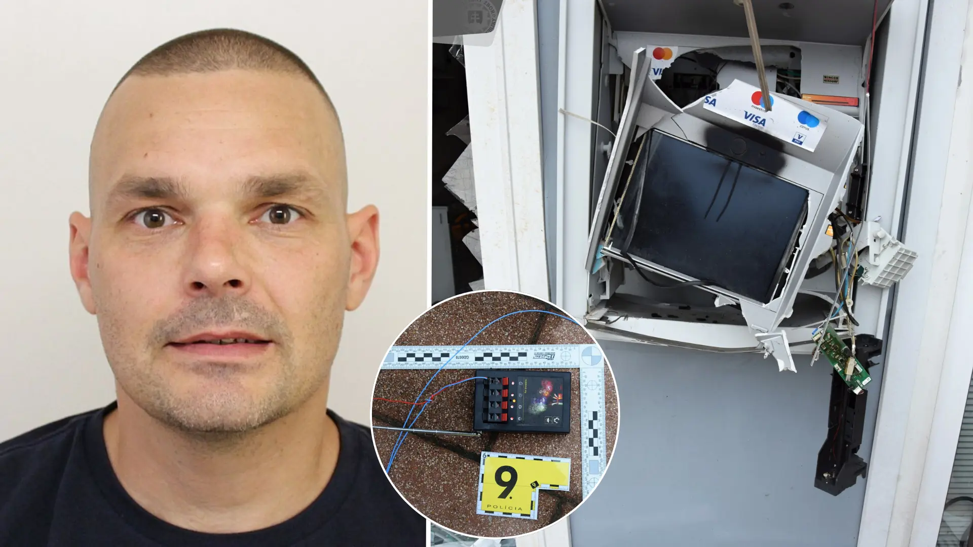 bankomat, Madunice, podozrivý