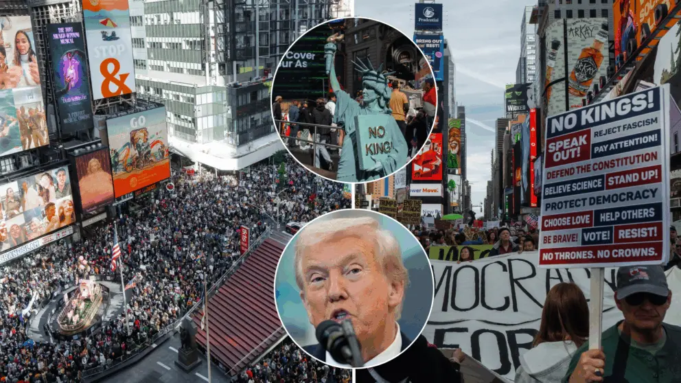 USA, protesty, Trump