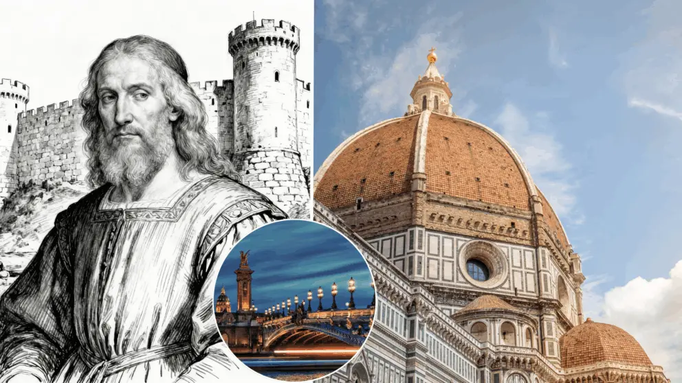 Leonardo da Vinci, architekt