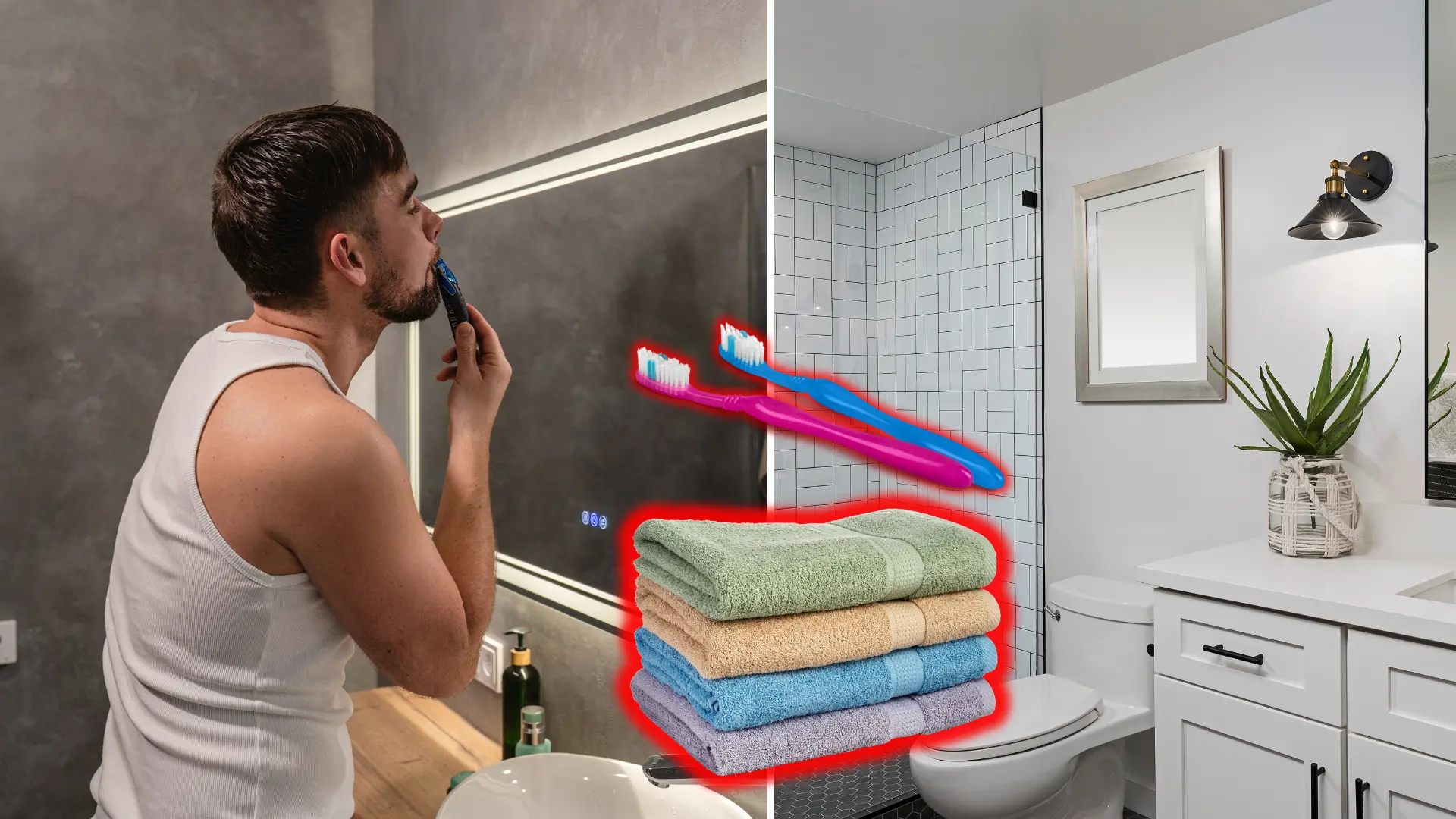 kúpeľňa, zdieľanie