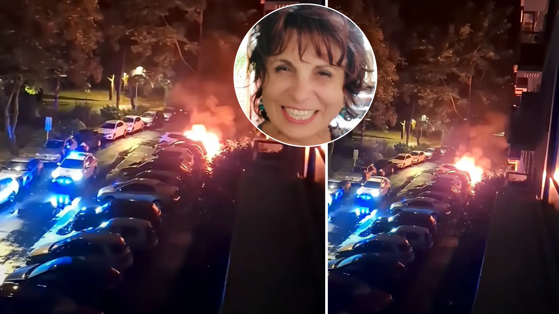 poslankyňa, auto, požiar