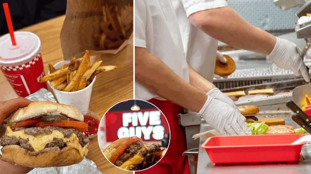 fast food, Česko, Five guys