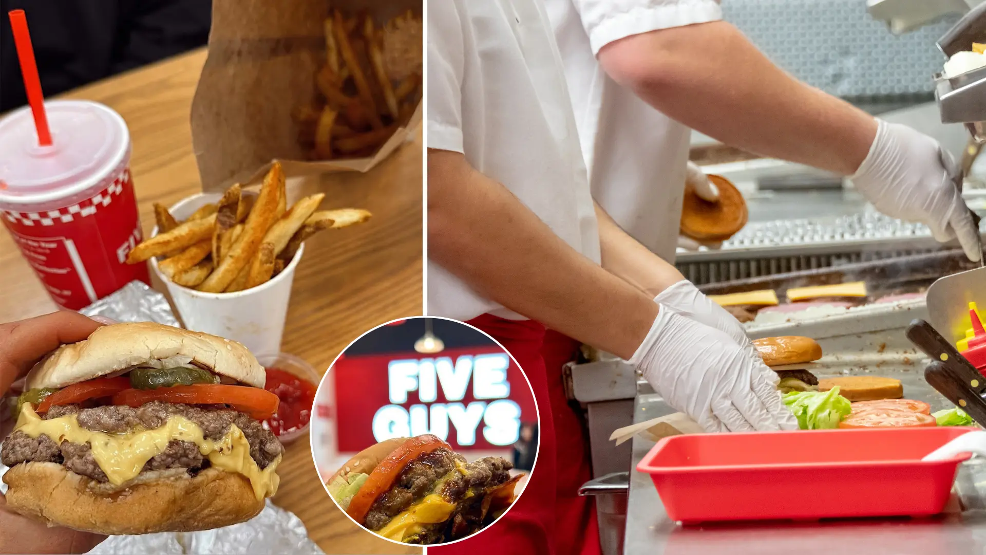 fast food, Česko, Five guys