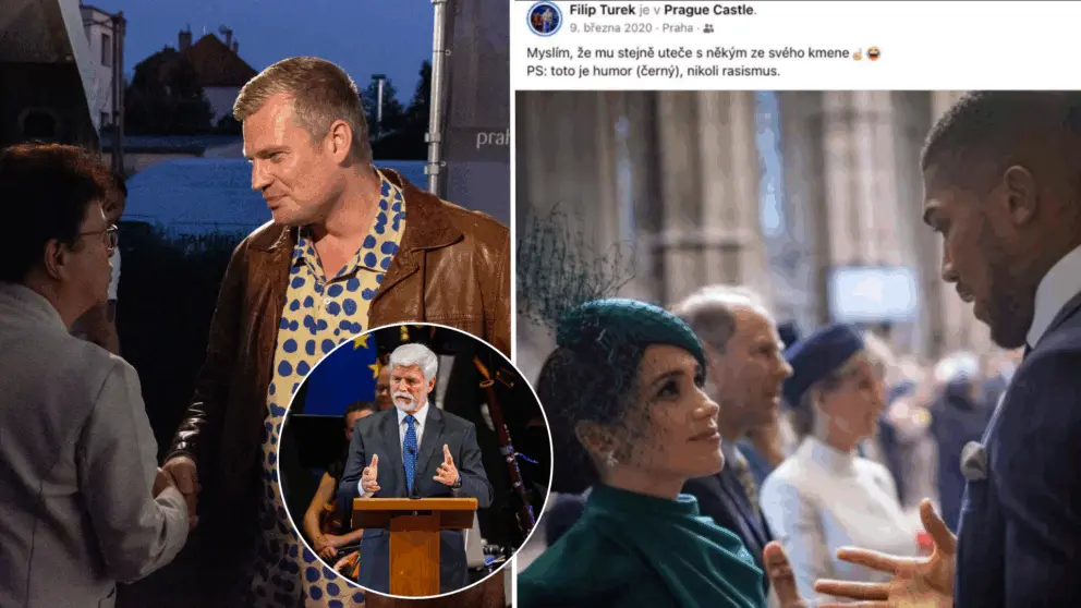 Filip Turek, statusy, polícia, nenávistné