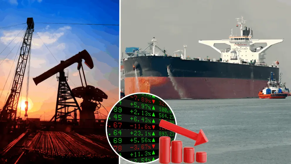 ropa, prebytok, tanker