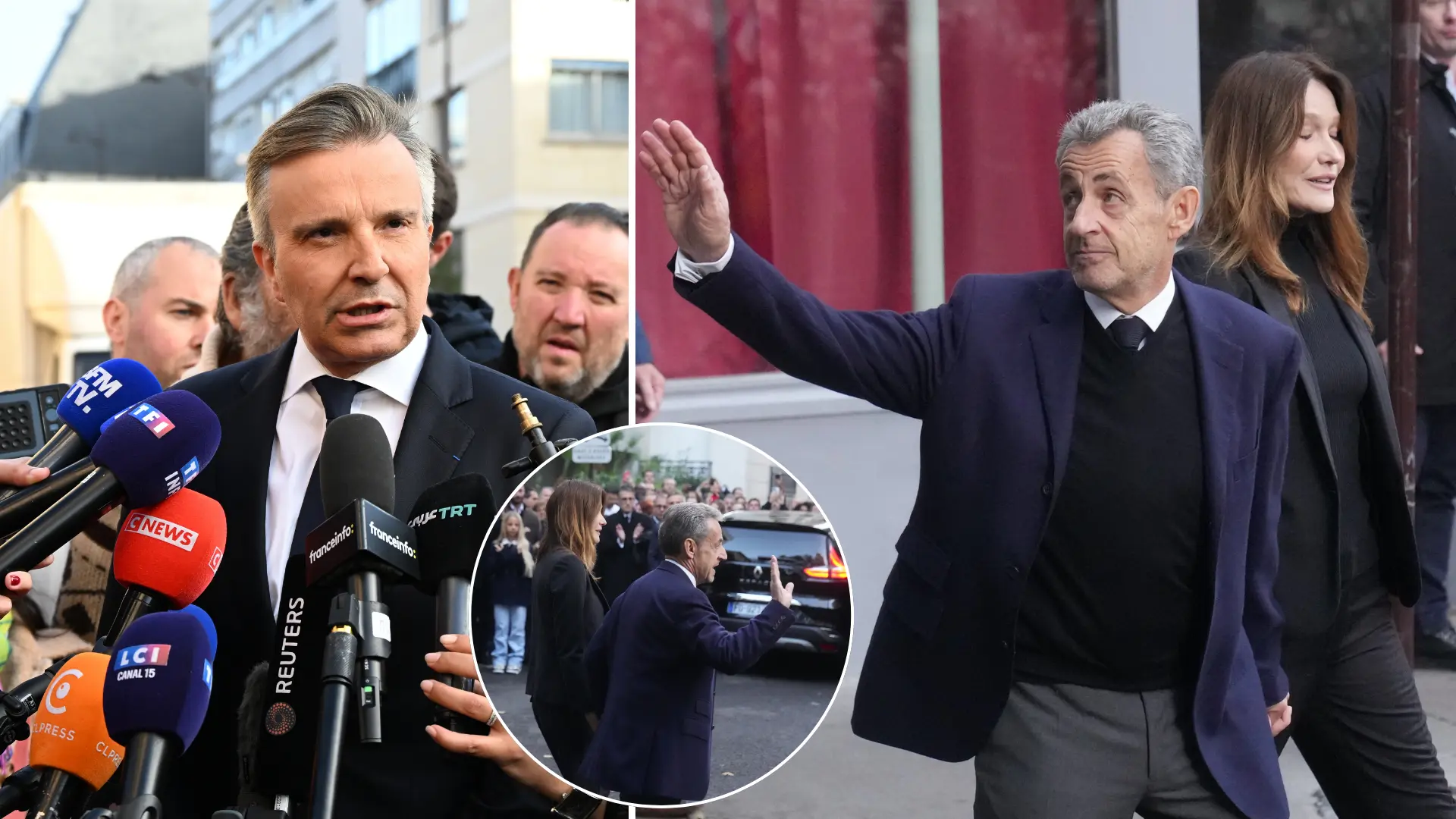 Sarkozy, väzenie. vražda