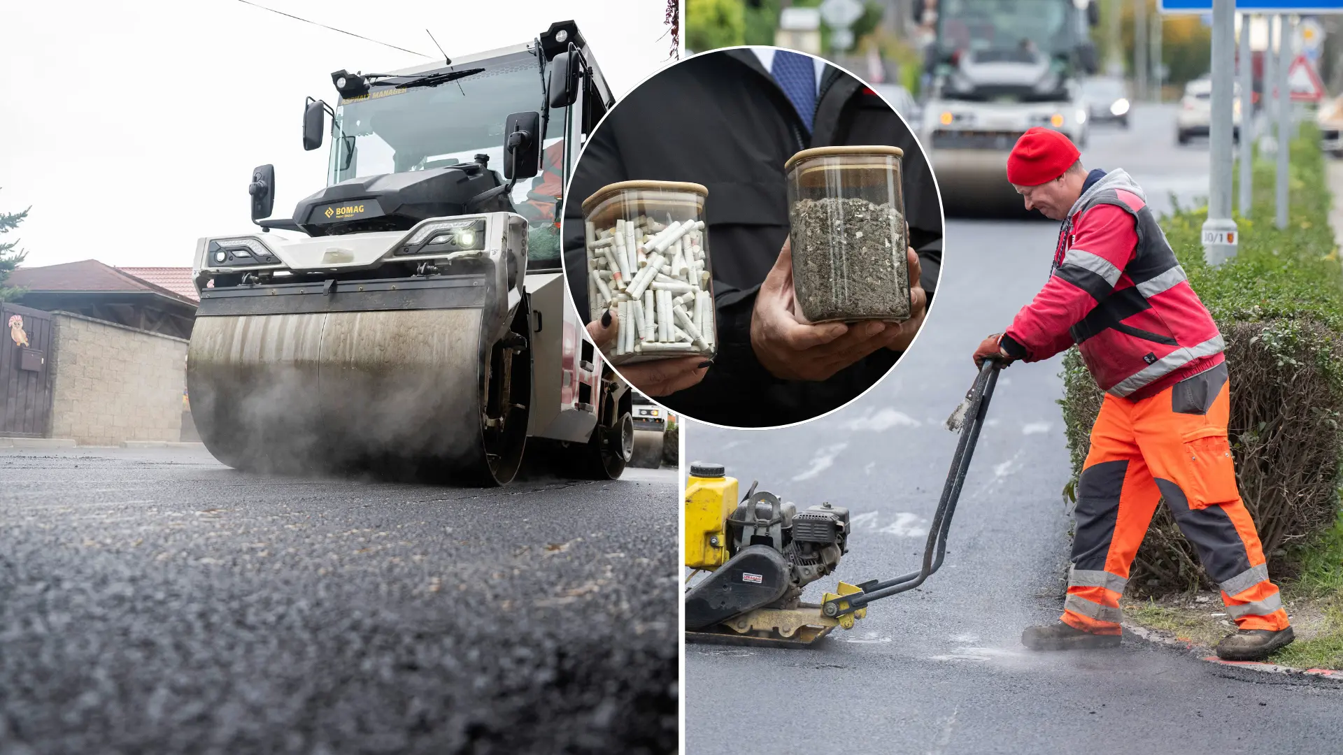 cesta, Malinovo, cigarety