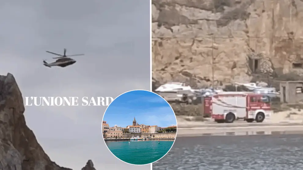 Sardínia, žena, utopenie