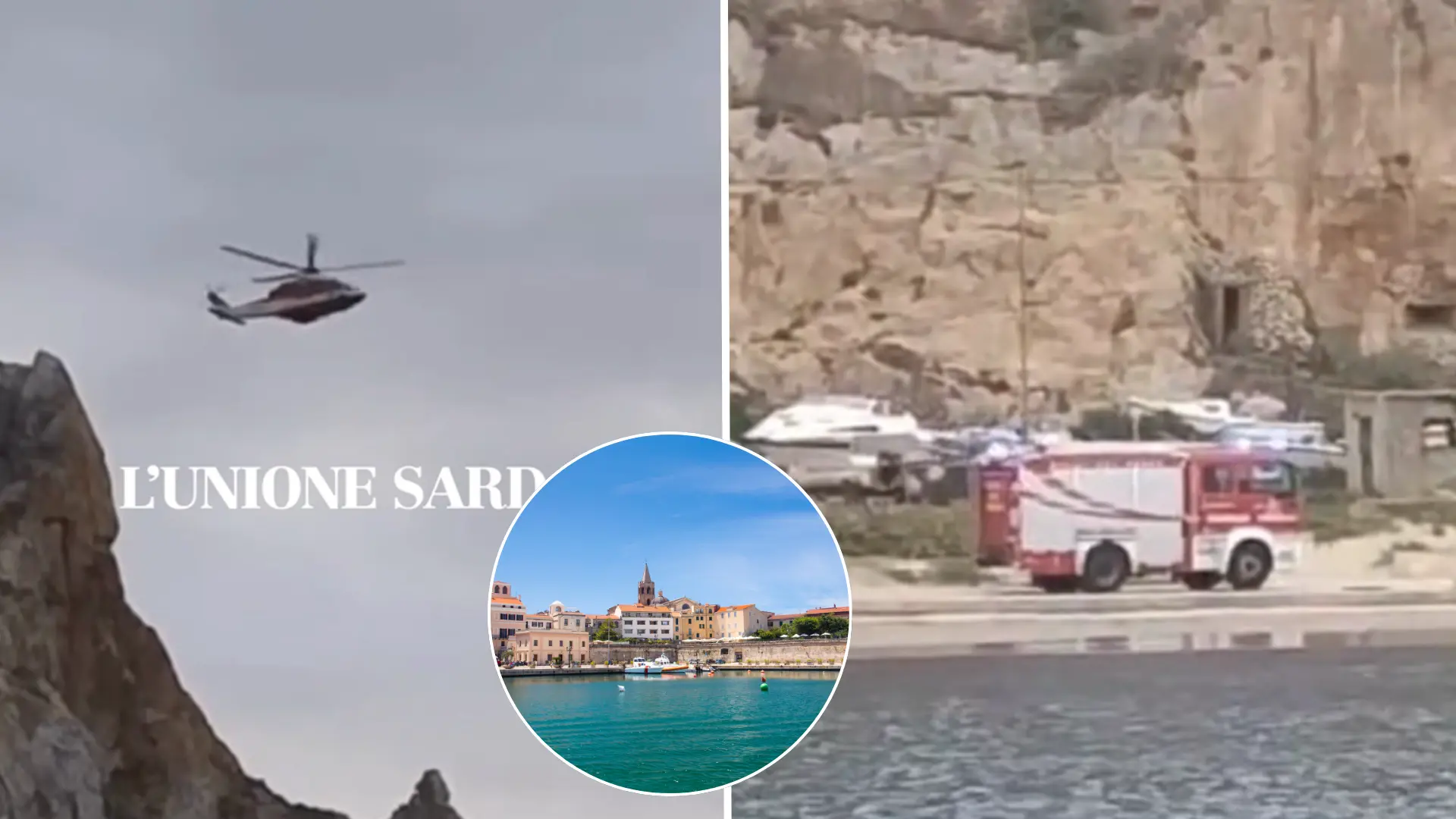 Sardínia, žena, utopenie