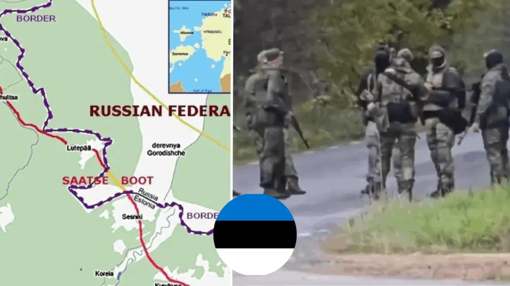 Estónsko, ozbrojenci, cesta, uzavretá