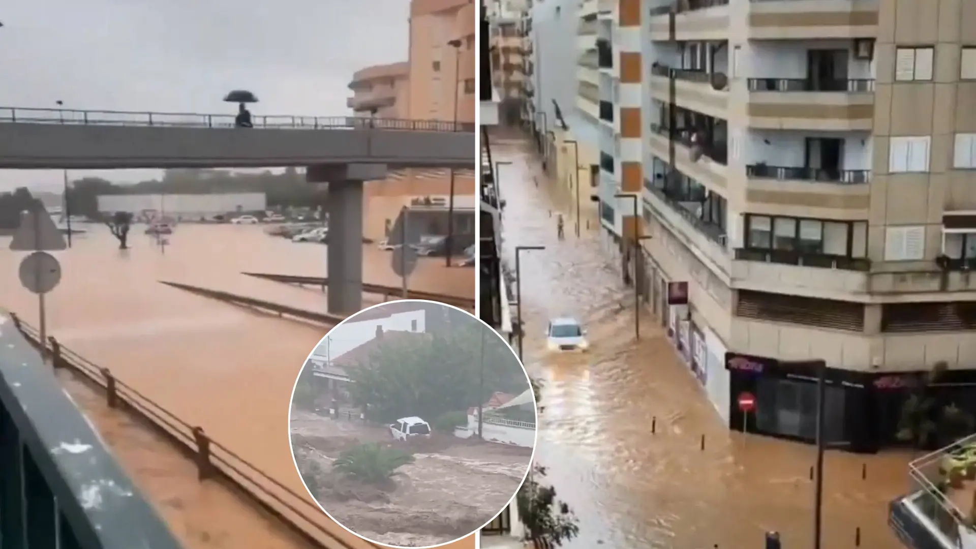 Španielsko, Katalánsko, záplavy, búrka