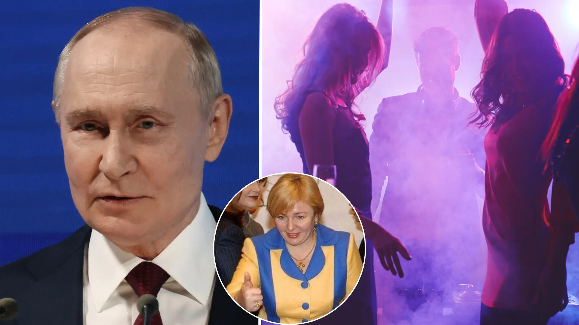 Putin, život, dcéra, milenka