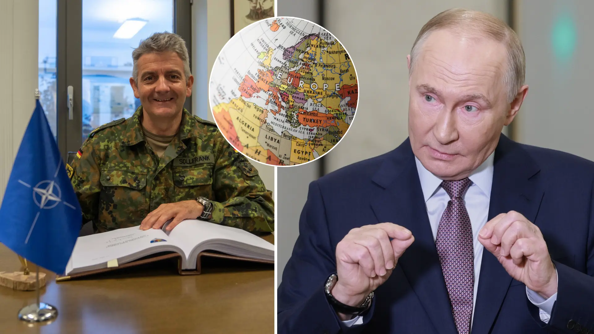 Putin, Európa, vojna