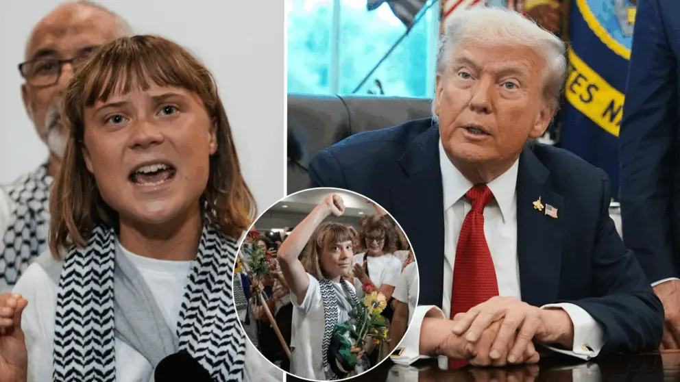 Greta Thunberg, Trump