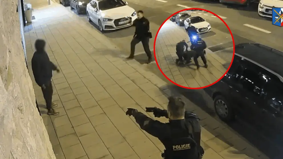 Olomouc, incident, útok