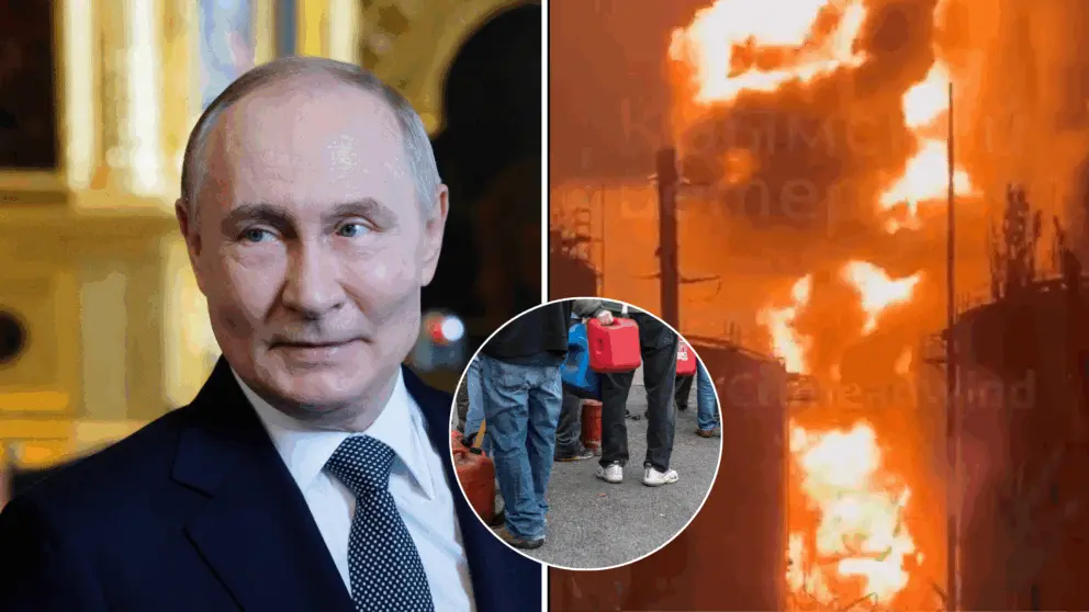 Rusko, ropa, benzín, útoky, nedostatok