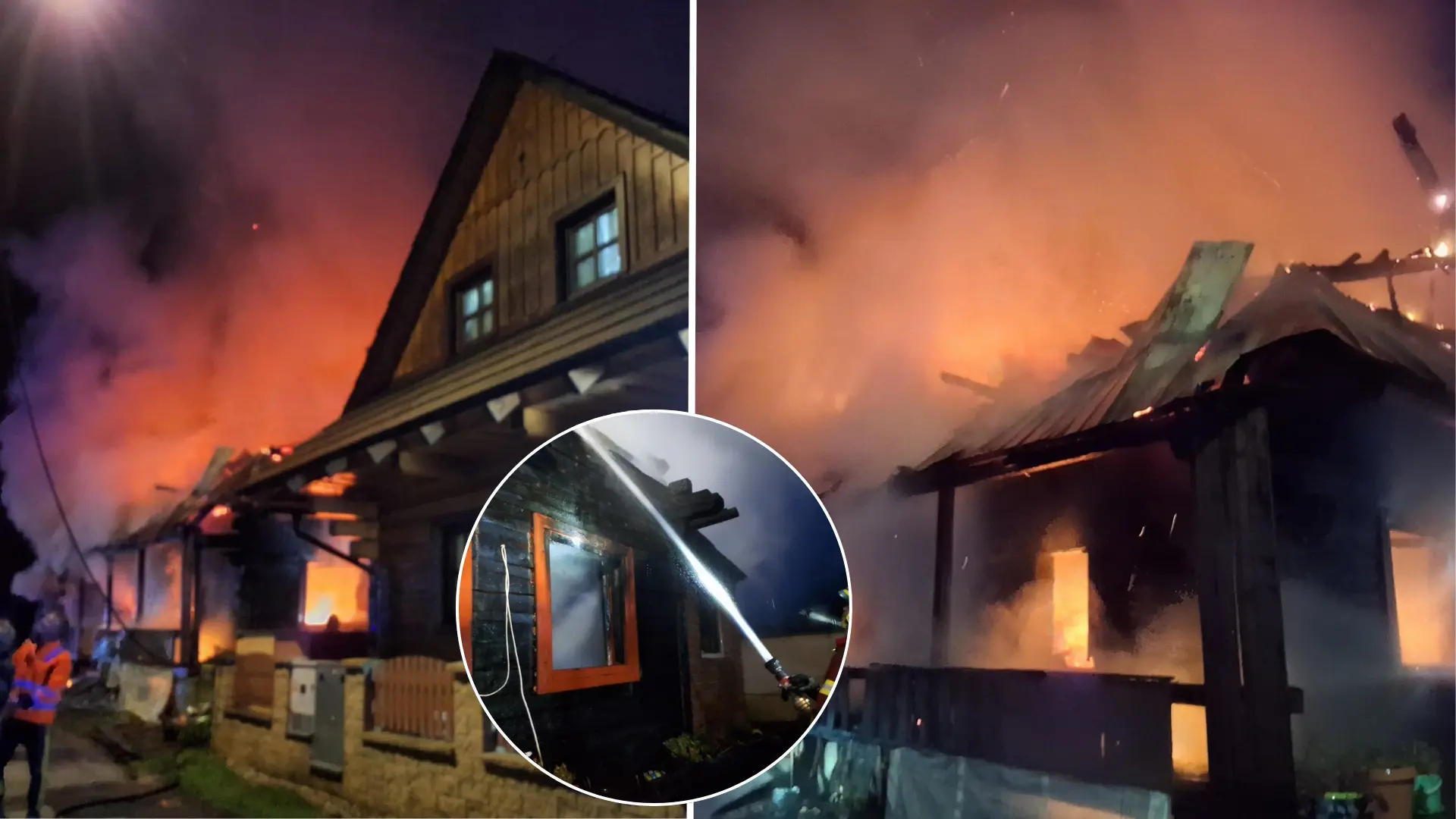 Terchová, požiar, drevenica