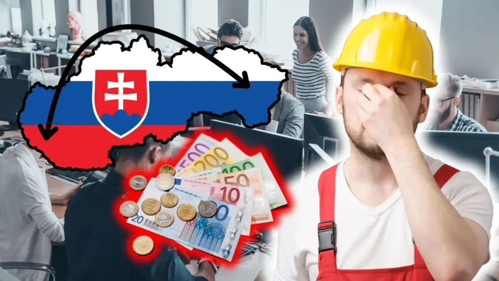 plat slovensko rozdiel práca