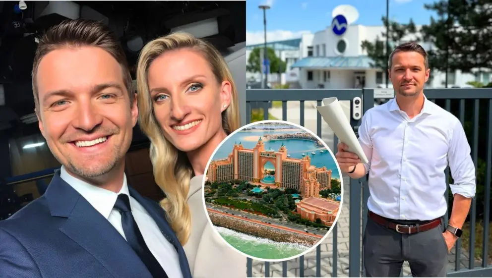 Adela Vinczeová s manželom Viktorom