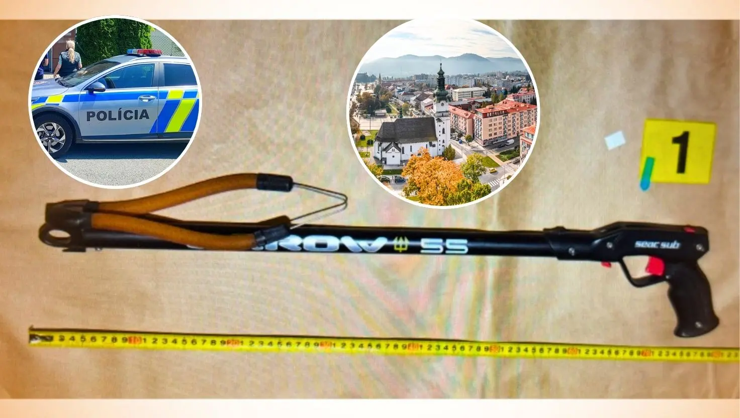 Muž útočil harpúnou.