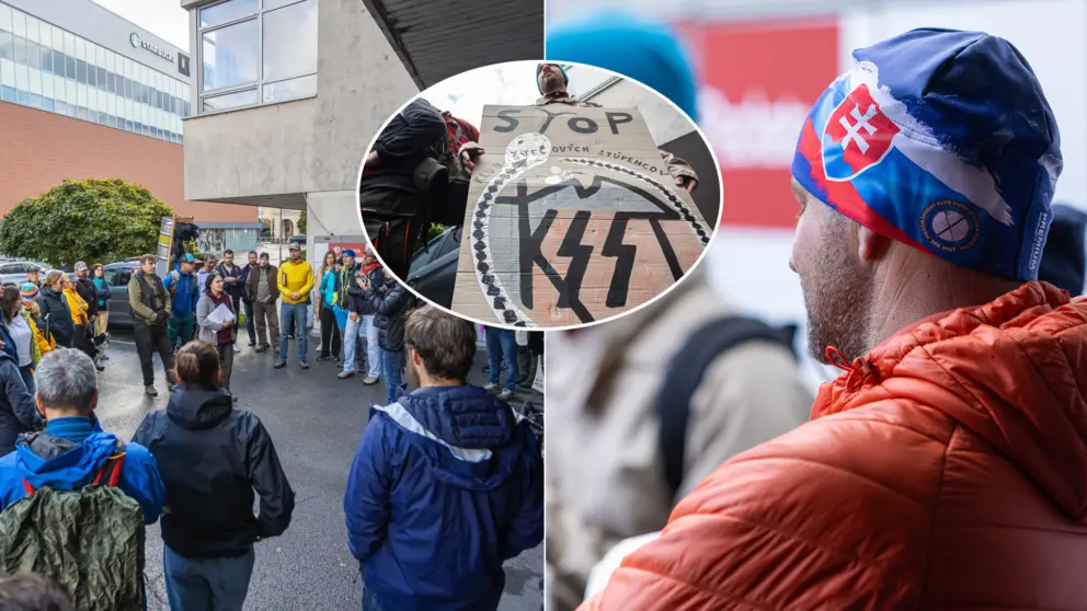 protest klub slovenských turistov