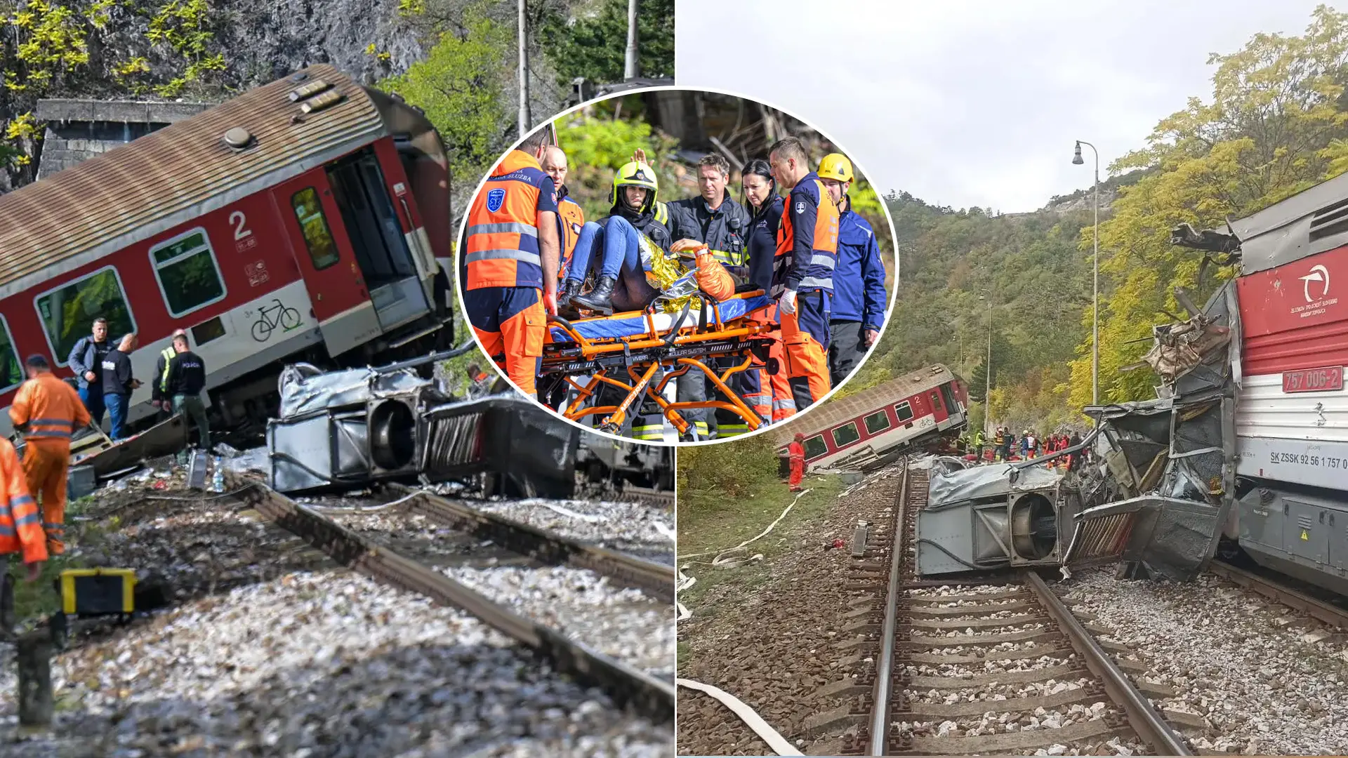 nehoda vlakov pri Rožňave