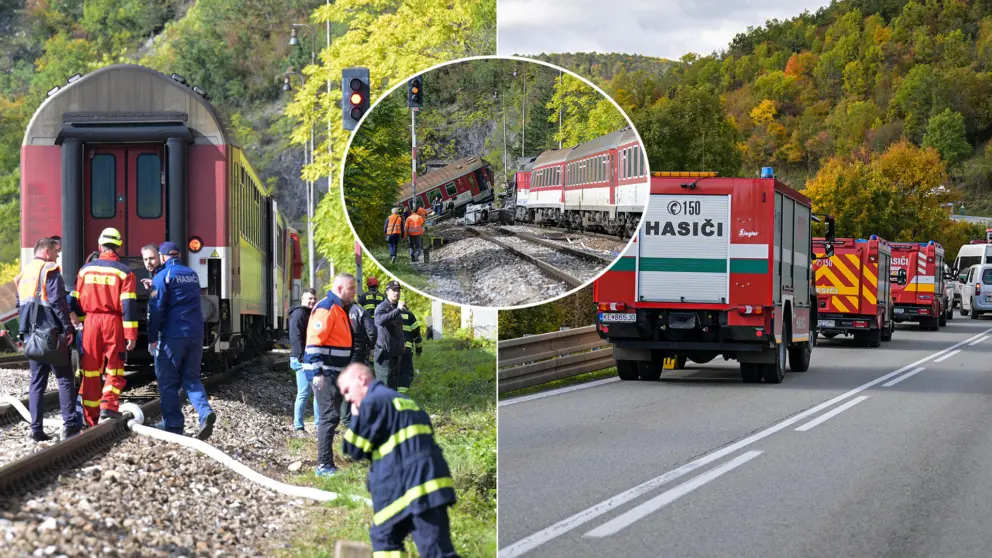 nehoda pri Rožňave vlaky