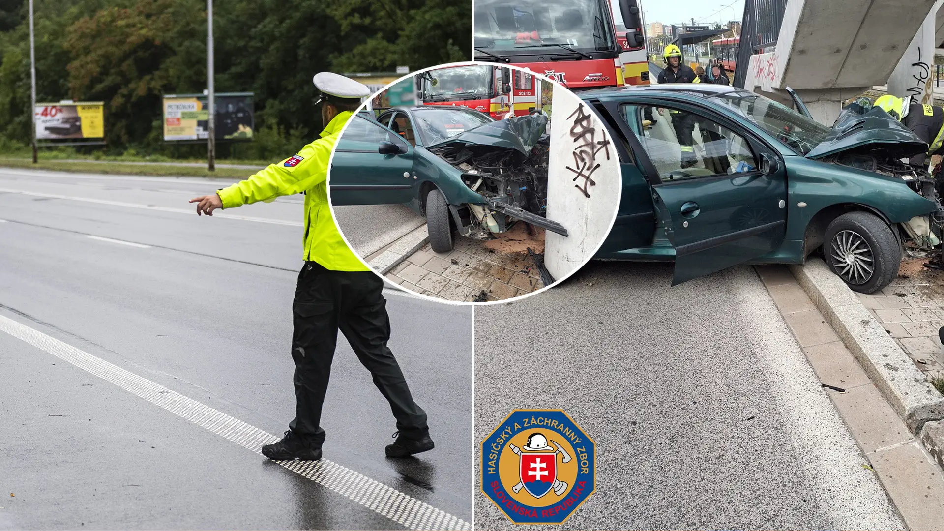 nehoda na Karloveskej ulici v Bratislave