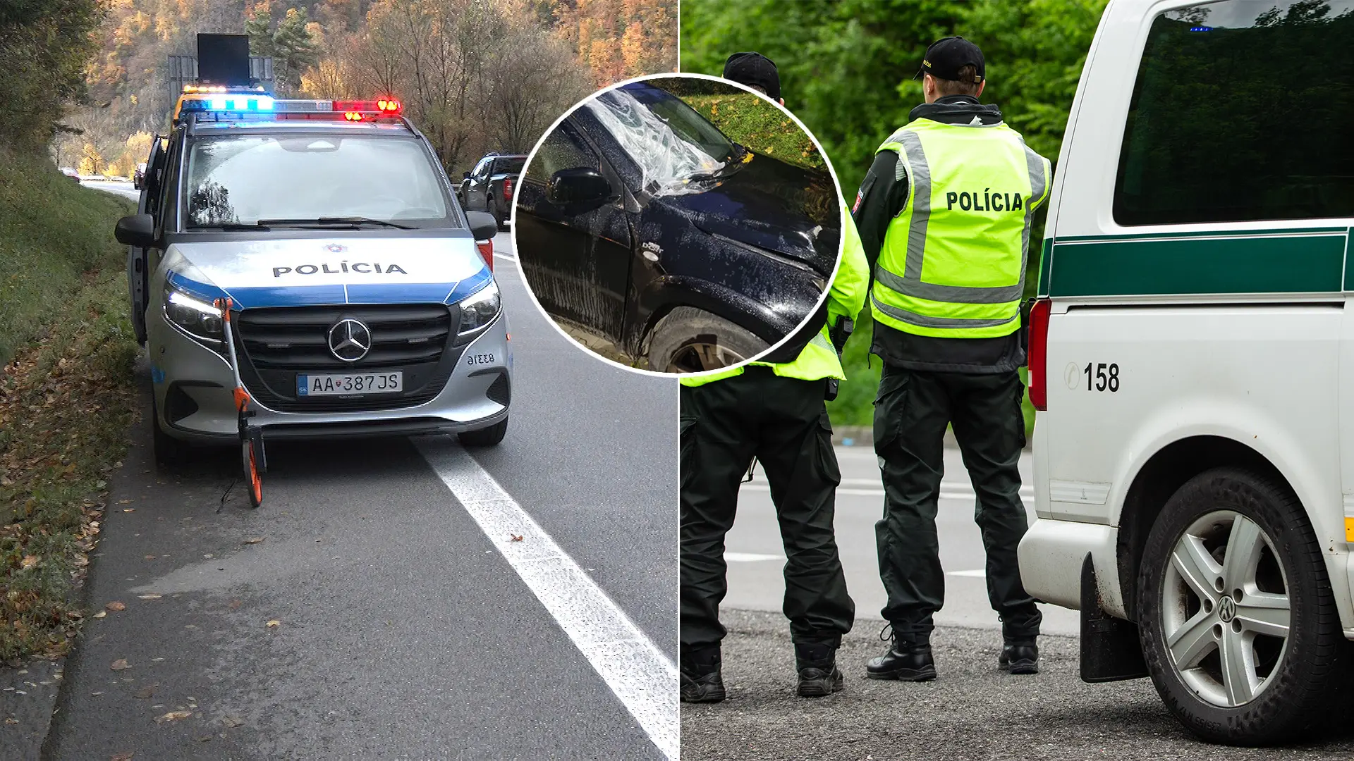 nehoda Brodno telo mladík vodič auto