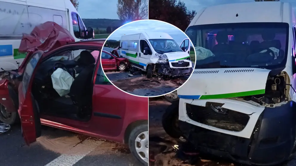 nehoda medzi Plzňou a Českými Budějovicami