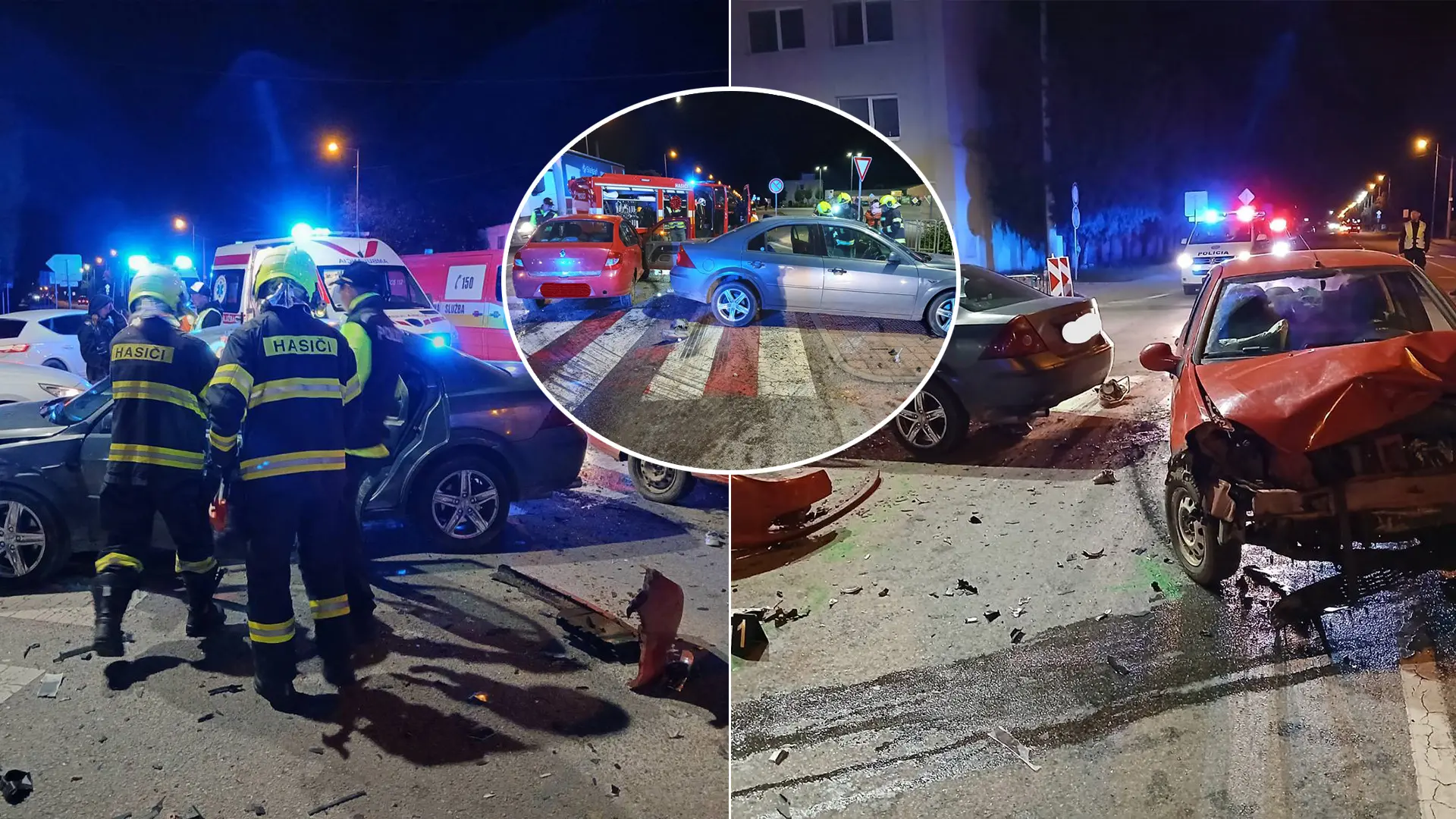 Rožňava nehoda autá